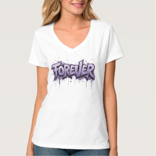 Graffiti Lavender Infinity "VOOR ALTIJD" T-shirt
