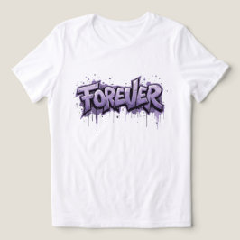 Graffiti Lavender Infinity "VOOR ALTIJD" Tri-Blend Shirt
