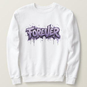 Graffiti Lavender Infinity "VOOR ALTIJD" Trui