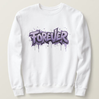 Graffiti Lavender Infinity "VOOR ALTIJD" Trui