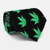 Graffiti Leaf maakt wet Stropdas (Opgerold)