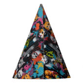 Graffiti Legend Street Cat Happy Birthday Naam Feesthoedjes (Achterkant)