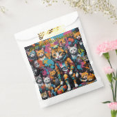 Graffiti Legend Street Cat Naam Verjaardag toevoeg Bedankzakje (Gezegeld)