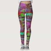 Graffiti Leggings (Voorkant)
