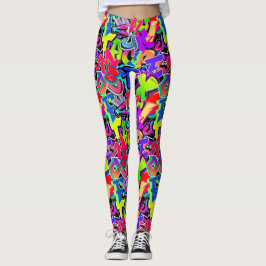 Graffiti Leggings