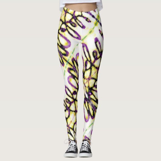 Graffiti Leggings (Voorkant)