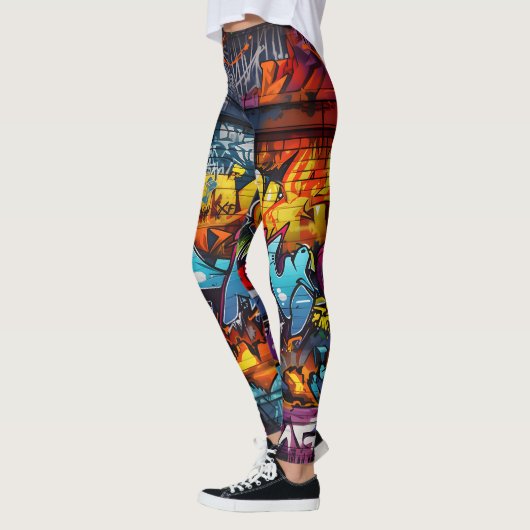 Graffiti-Leggings Leggings (Links)