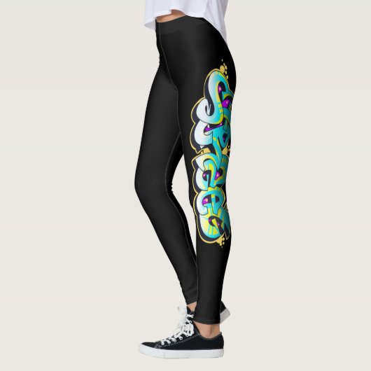 Graffiti-Leggings Leggings (Links)