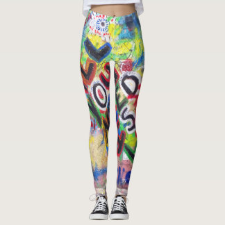 Graffiti-Leggings Leggings