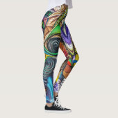 Graffiti-leggings Leggings (Rechts)
