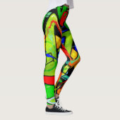Graffiti-leggings. Leggings (Rechts)
