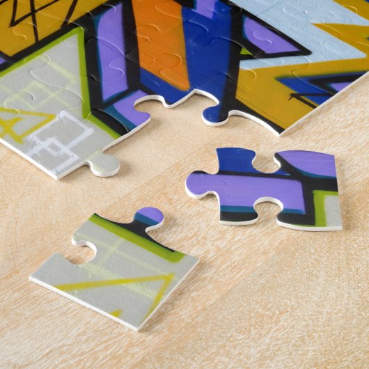 Graffiti Legpuzzel (Zijkant)