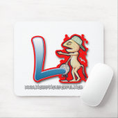 Graffiti Letter L muismat (Met muis)