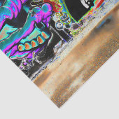 Graffiti Letter Urban Street Wall Art Tissuepapier (Detail)