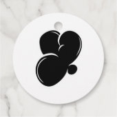 Graffiti letters letter Y Essential  Bedankjes Labels (Achterkant)