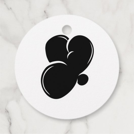 Graffiti letters letter Y Essential Bedankjes Labels (Achterkant)