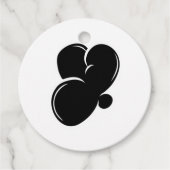 Graffiti letters letter Y Essential Bedankjes Labels (Voorkant)