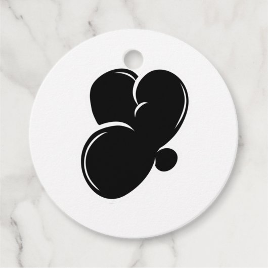 Graffiti letters letter Y Essential  Bedankjes Labels (Voorkant)