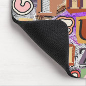 Graffiti letters Straatstijl Kunst Leuk ontwerp Muismat (Hoek)