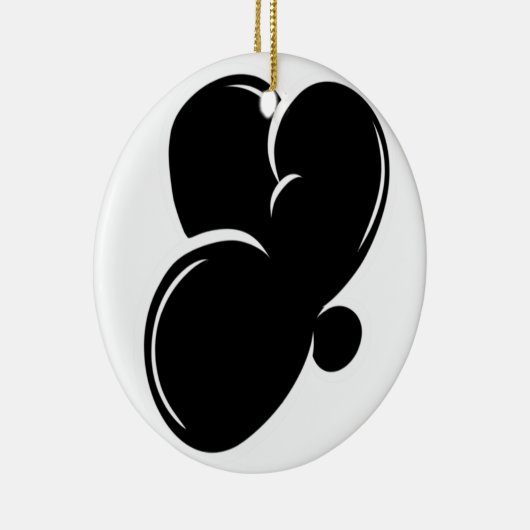 Graffiti letters Y Essential Keramisch Ornament (Rechts)