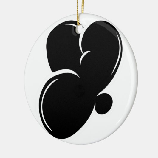 Graffiti letters Y Essential Keramisch Ornament (Links)