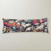 Graffiti Lichaamskussen (Achterkant)