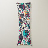 Graffiti Lichaamskussen (Voorkant Verticaal)