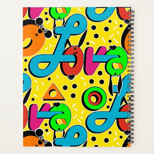 Graffiti, liefde planner (Achterkant)