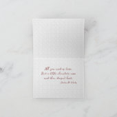 Graffiti Liefde, Vrede, Valentijn Feestdagen Kaart (Binnen)