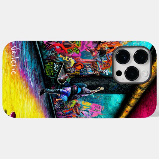 Graffiti live Case-Mate iPhone case (Achterkant (horizontaal))
