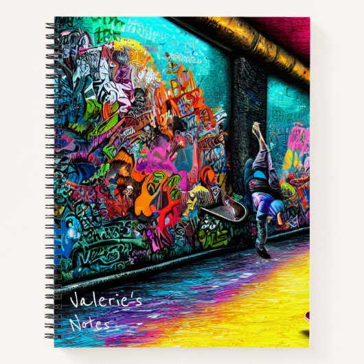 Graffiti live notitieboek (Voorkant)
