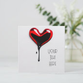 Graffiti Love Heart Valentijnsdag Custom (Staand voorkant)