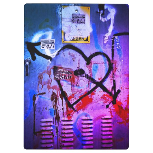 Graffiti Love Klembord (Achterkant)