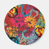 Graffiti Love Magneet (Voorkant)