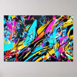 Graffiti Love - Original Urban Art Poster