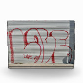 Graffiti Love, Peace, Koi-fotoblok Fotoblokken (Voorkant)