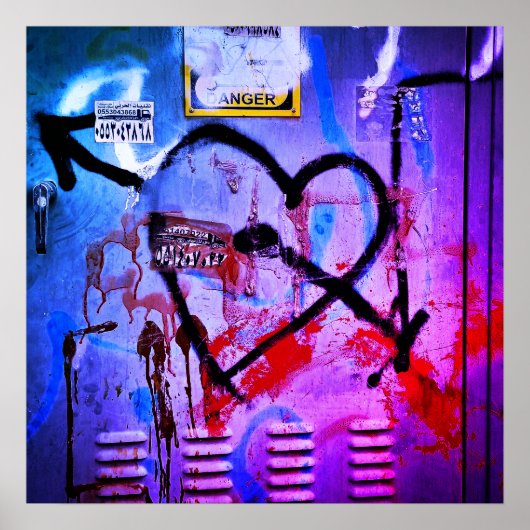 Graffiti Love Poster (Voorkant)