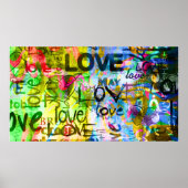 Graffiti Love Poster (Voorkant)