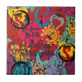 Graffiti Love Tegeltje (Voorkant)