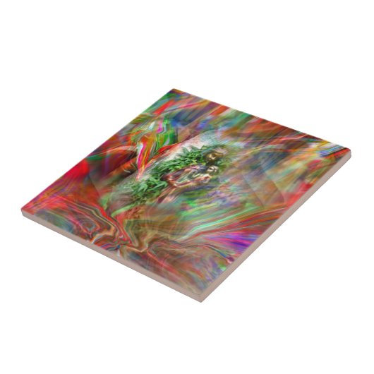 Graffiti Madonna Tile Tegeltje (Zijkant)