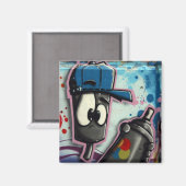 Graffiti Magneet (Voorkant / Achterkant)