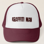 Graffiti-Man Trucker Pet (Voorkant)