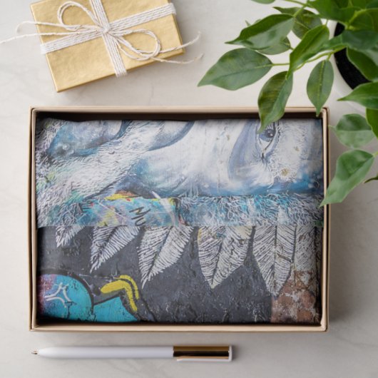 Graffiti Man Urban 19 debetpapier Tissuepapier (Geschenk)