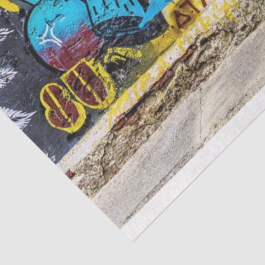 Graffiti Man Urban 19 debetpapier Tissuepapier (Detail)