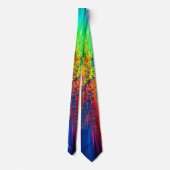 Graffiti - mannen colorful designer necktie stropdas (Achterkant)