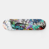 Graffiti Mash Persoonlijk Skateboard (Horizontaal)