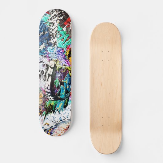 Graffiti Mash Persoonlijk Skateboard (Voorkant)