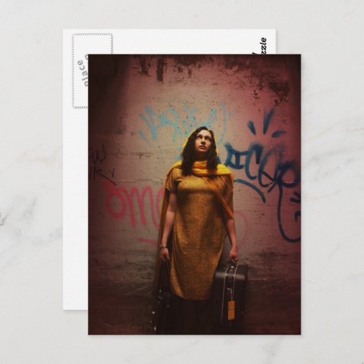 Graffiti Maya Briefkaart (Voorkant / Achterkant)