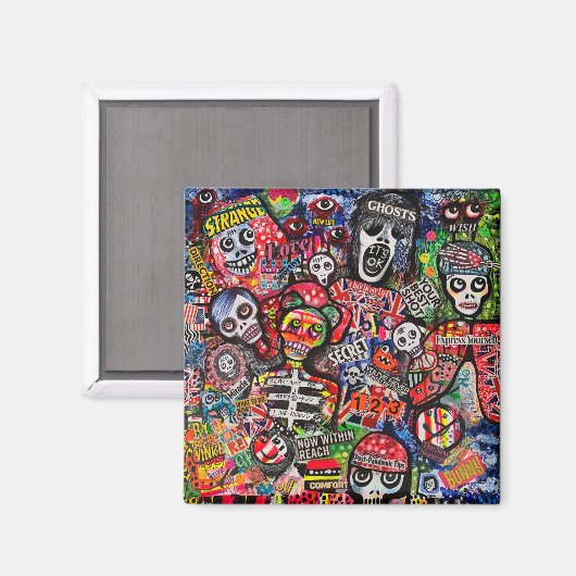 Graffiti Misfits Magnet door Ray Dust (Voorkant / Achterkant)