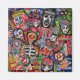Graffiti Misfits Magnet door Ray Dust